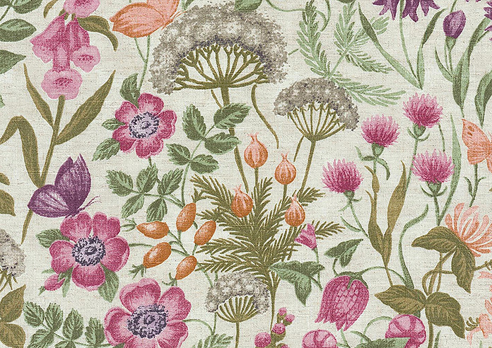 Field Flowers, Copper - Twist&Fit Roman Blind - Image 7